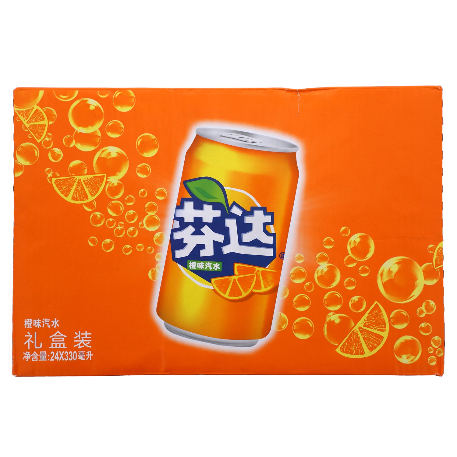 芬达/橙味 330mL CAN×24罐/全纸包