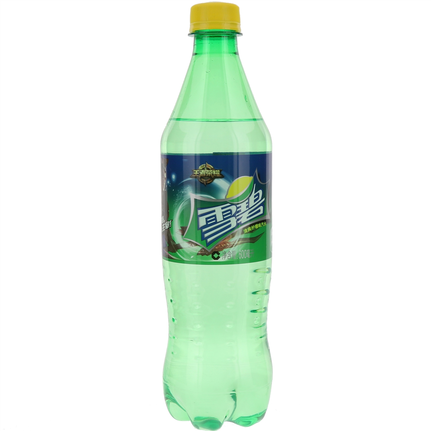 雪碧柠檬味汽水_600毫升