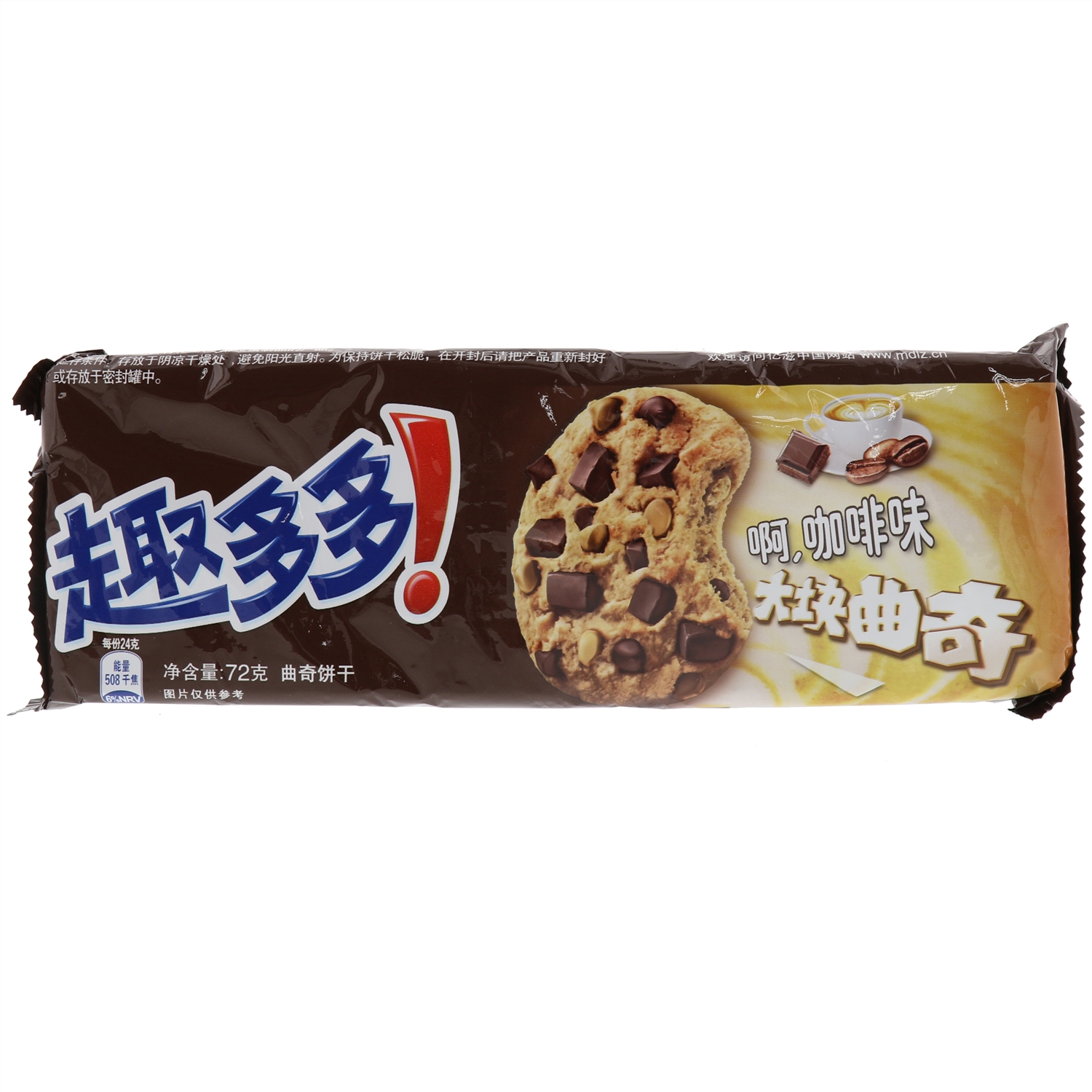 72g趣多多大块系列咖啡味