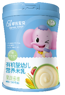 果蔬多维有机婴幼儿营养米乳