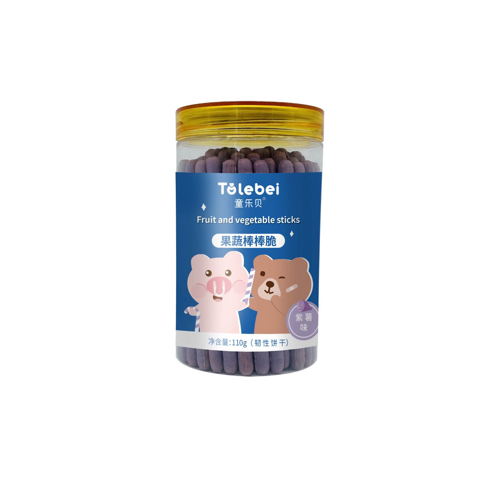 童乐贝果蔬棒棒脆紫薯味