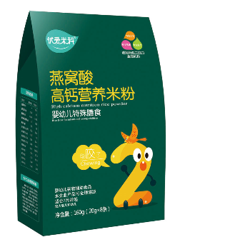 咪可 糙米胚芽奶米粉 铁听装  钙铁锌 全段