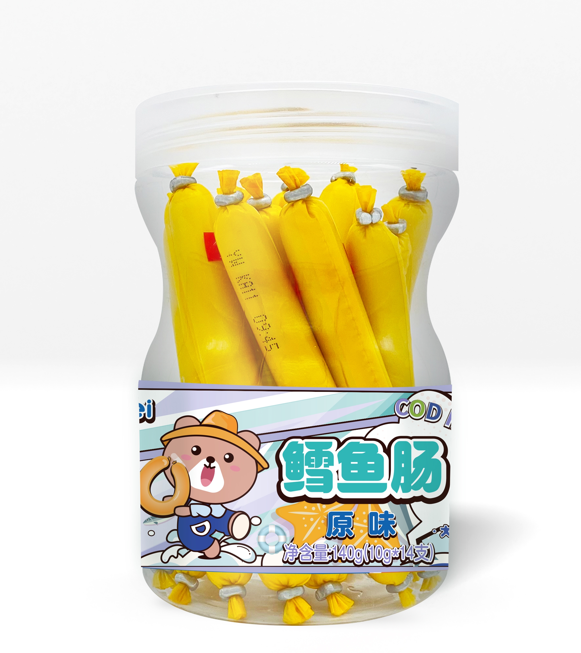 童乐贝鳕鱼肠原味
