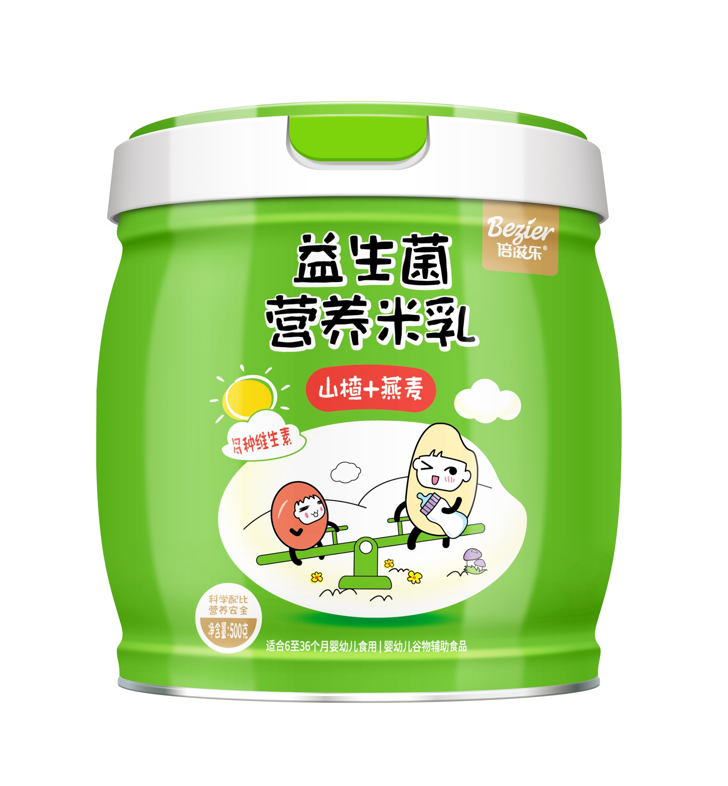倍滋乐益生菌山楂燕麦营养米乳（益肠）