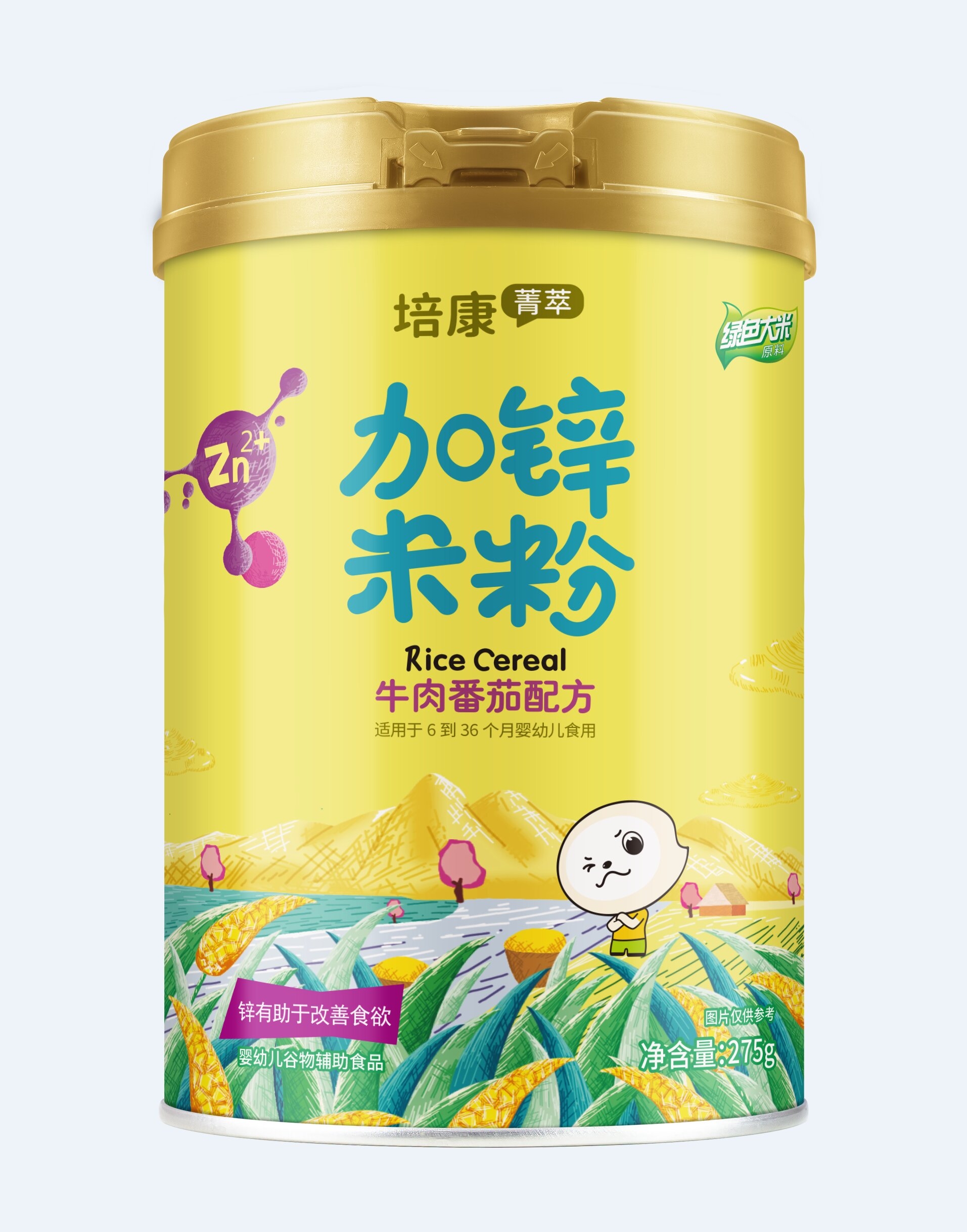 培康菁萃牛肉番茄配方加锌米粉