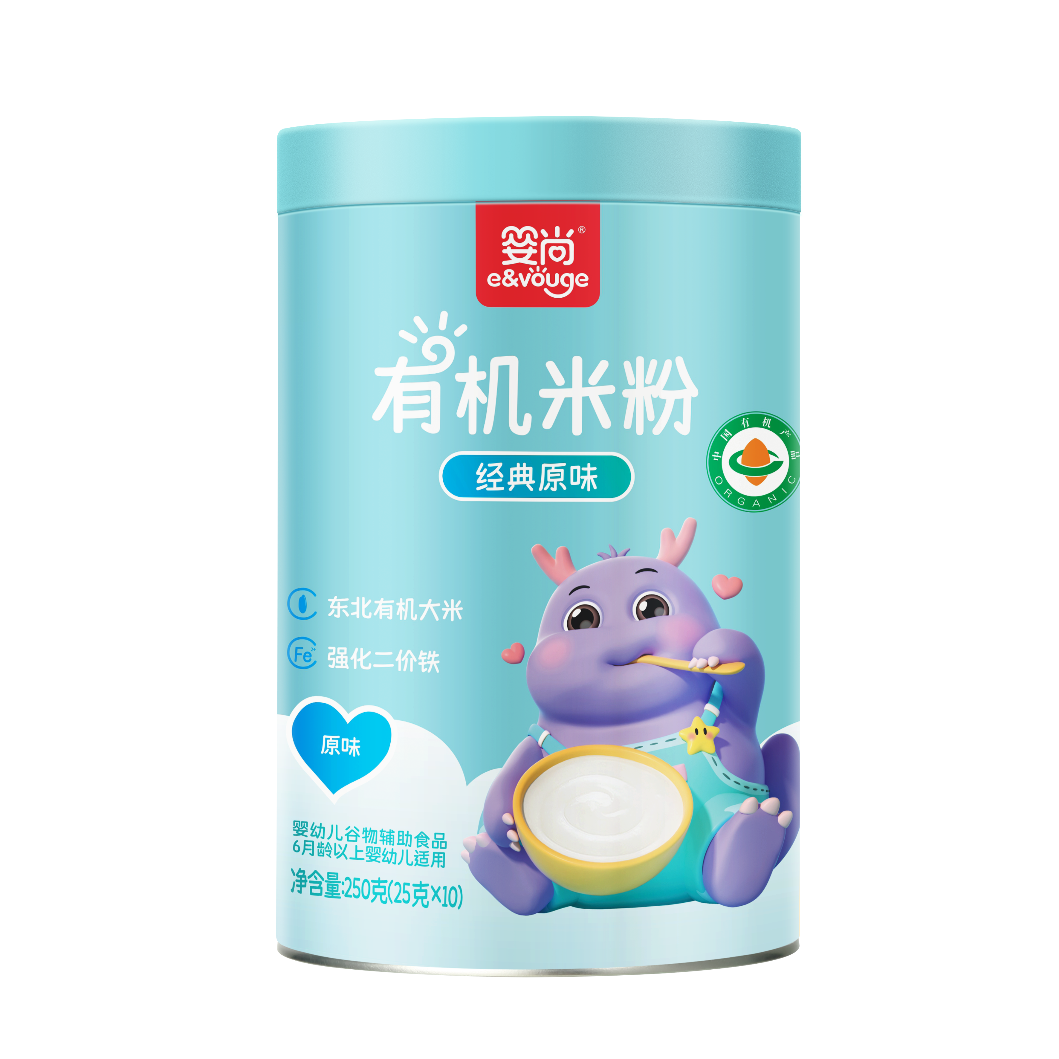 婴尚优品有机米粉原味配方