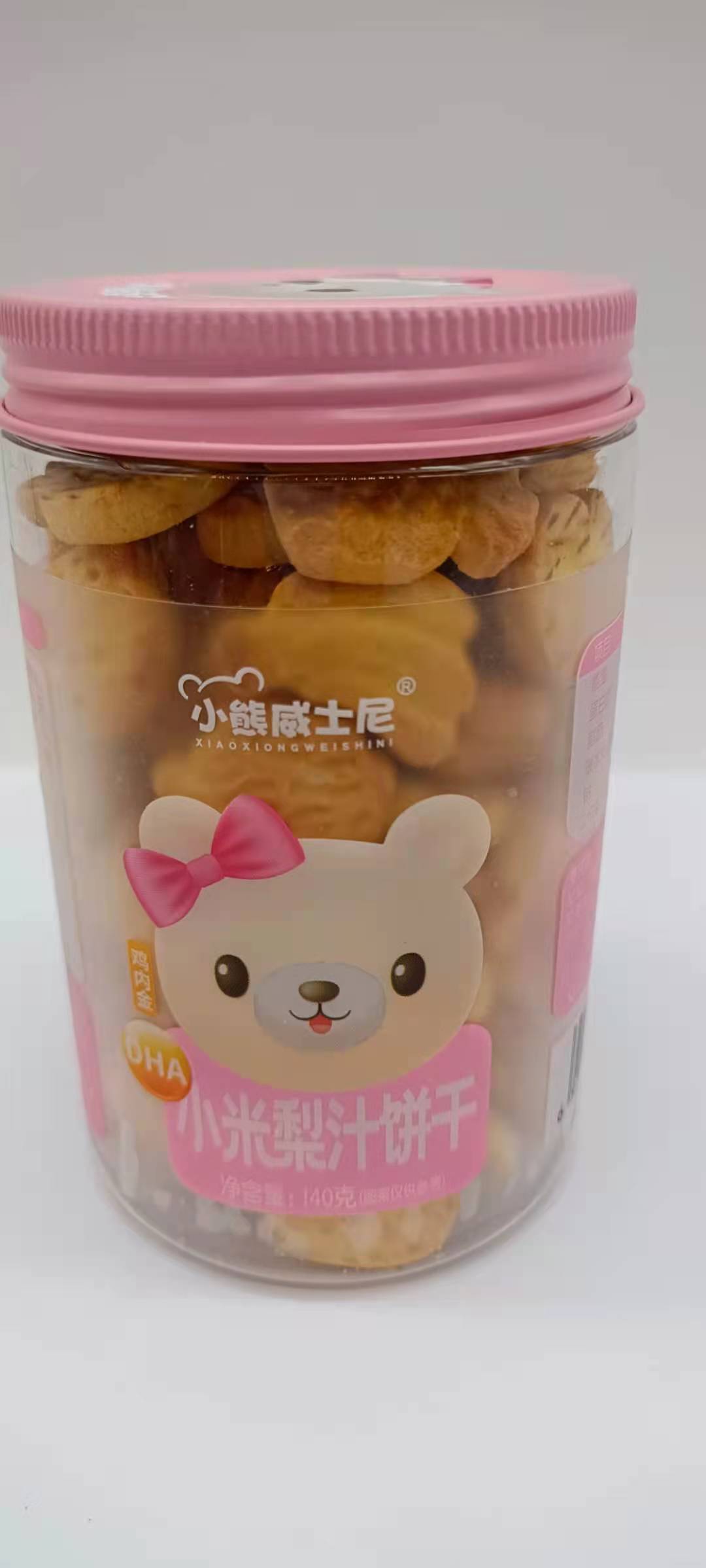 小熊威士尼小米梨汁饼干（鸡内金）