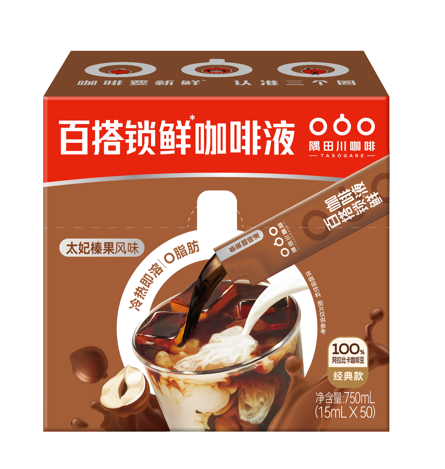 隅田川条装咖啡液-太妃榛果风味 经典款