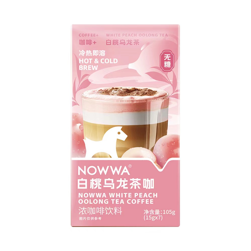 挪瓦咖啡白桃乌龙茶咖白桃乌龙茶咖105克