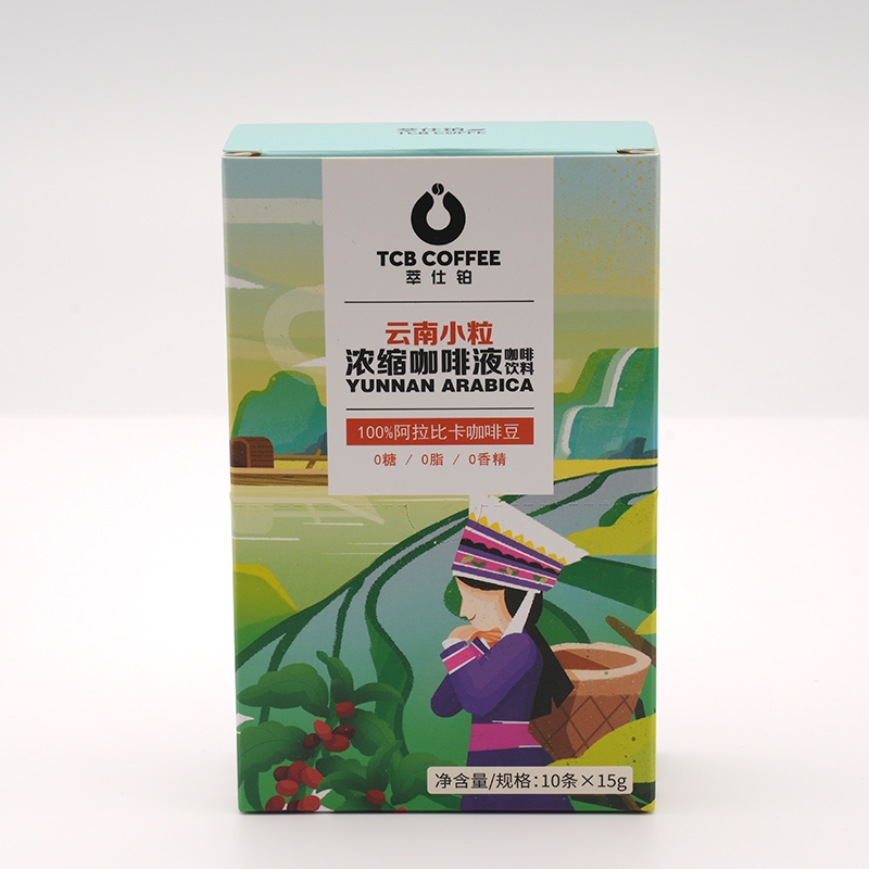 萃仕铂云南小粒浓缩咖啡液（咖啡饮料）条装