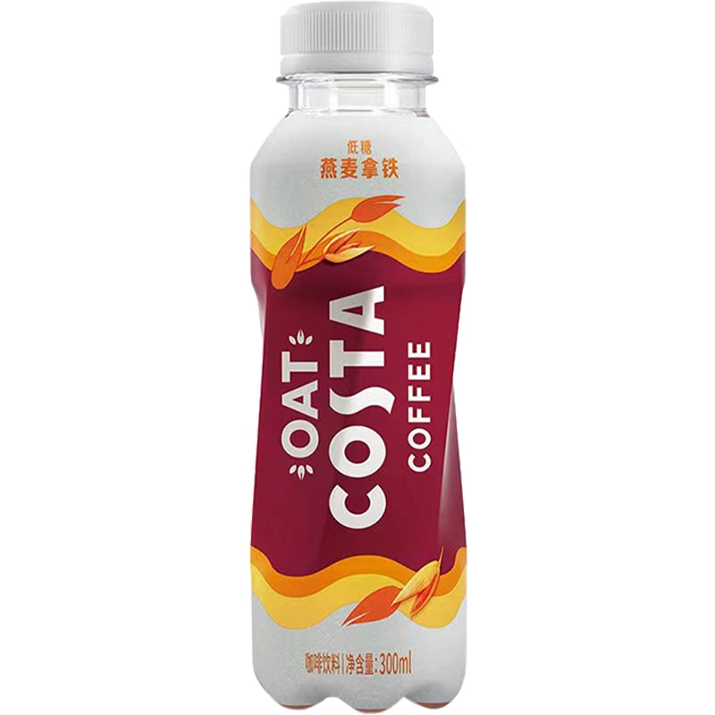 咖世家燕麦拿铁咖啡饮料 300ml PET瓶装