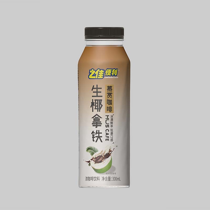 之佳便利生椰拿铁浓咖啡饮料