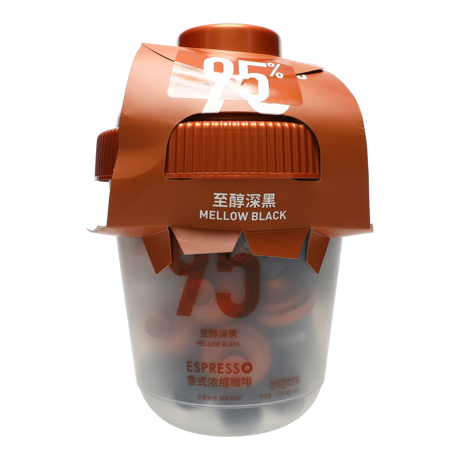 连咖啡意式浓缩咖啡（至醇深黑）