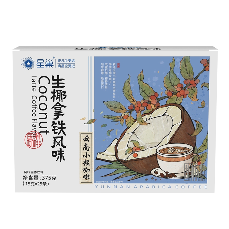 星巢生椰拿铁风味咖啡   固体饮料