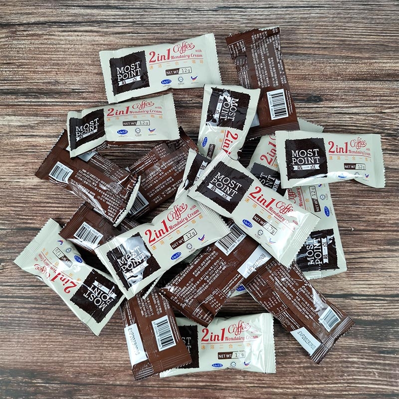 最一点速溶二合一咖啡条装