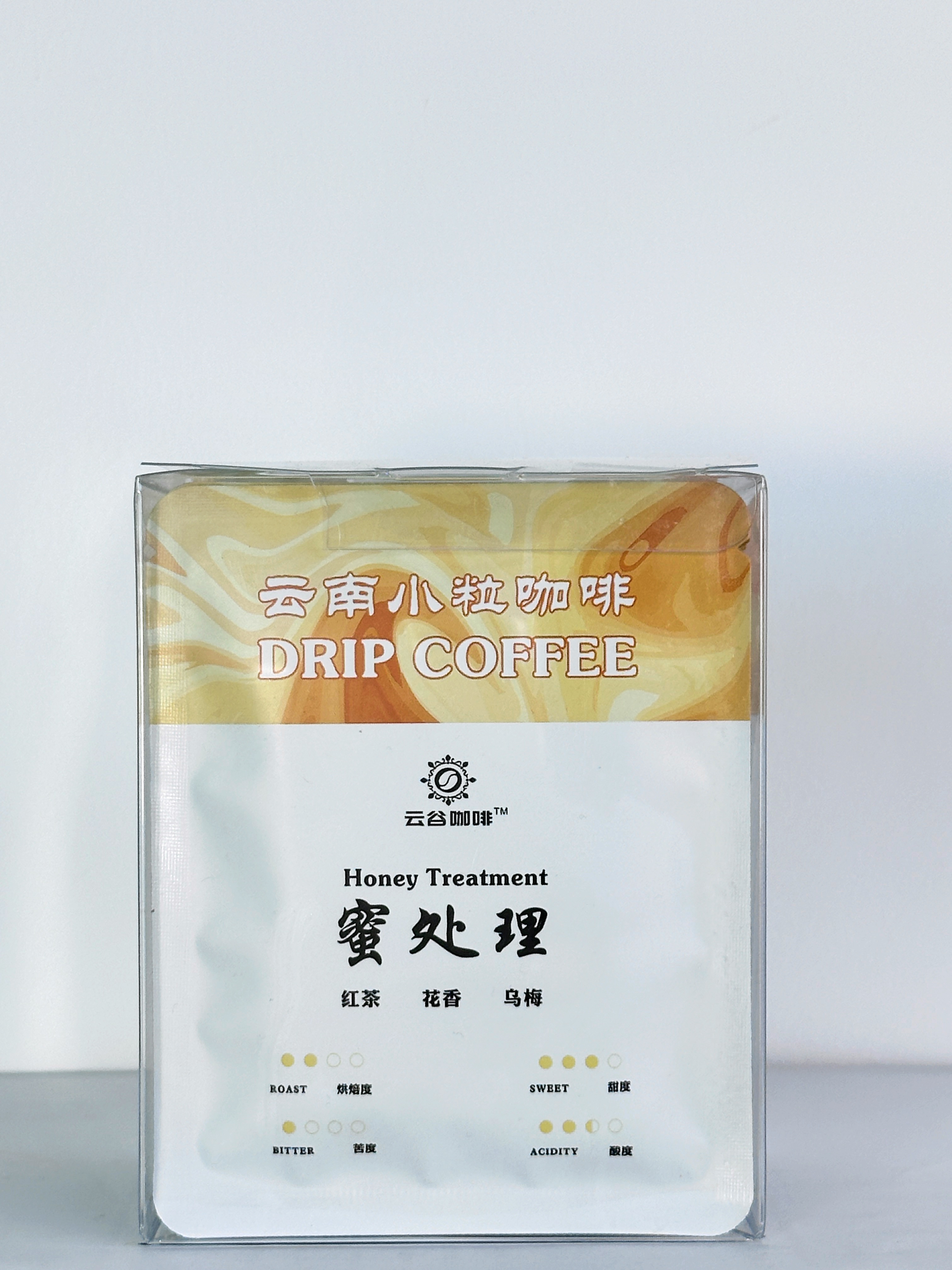 初云谷22条440克 卡布奇诺速溶咖啡盒装