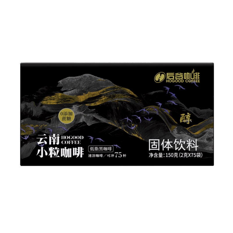 后谷大醇速溶黑咖啡