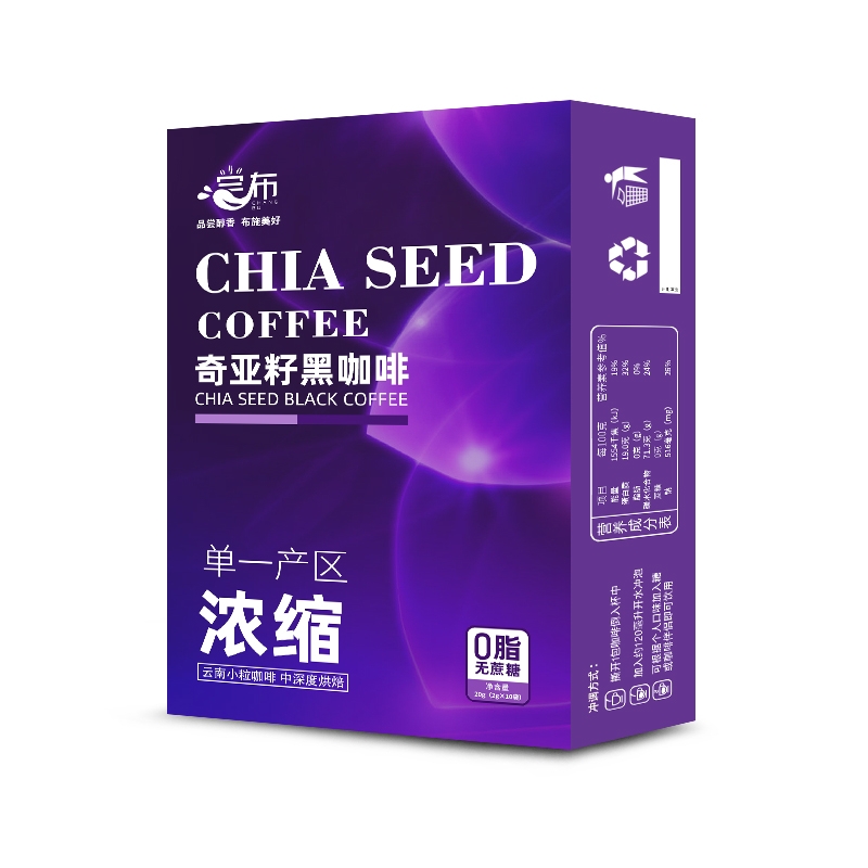 尝布奇亚籽黑咖 啡20g
