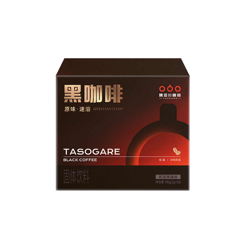 TASOGARE/隅田川隅田川原味速溶黑咖啡100克