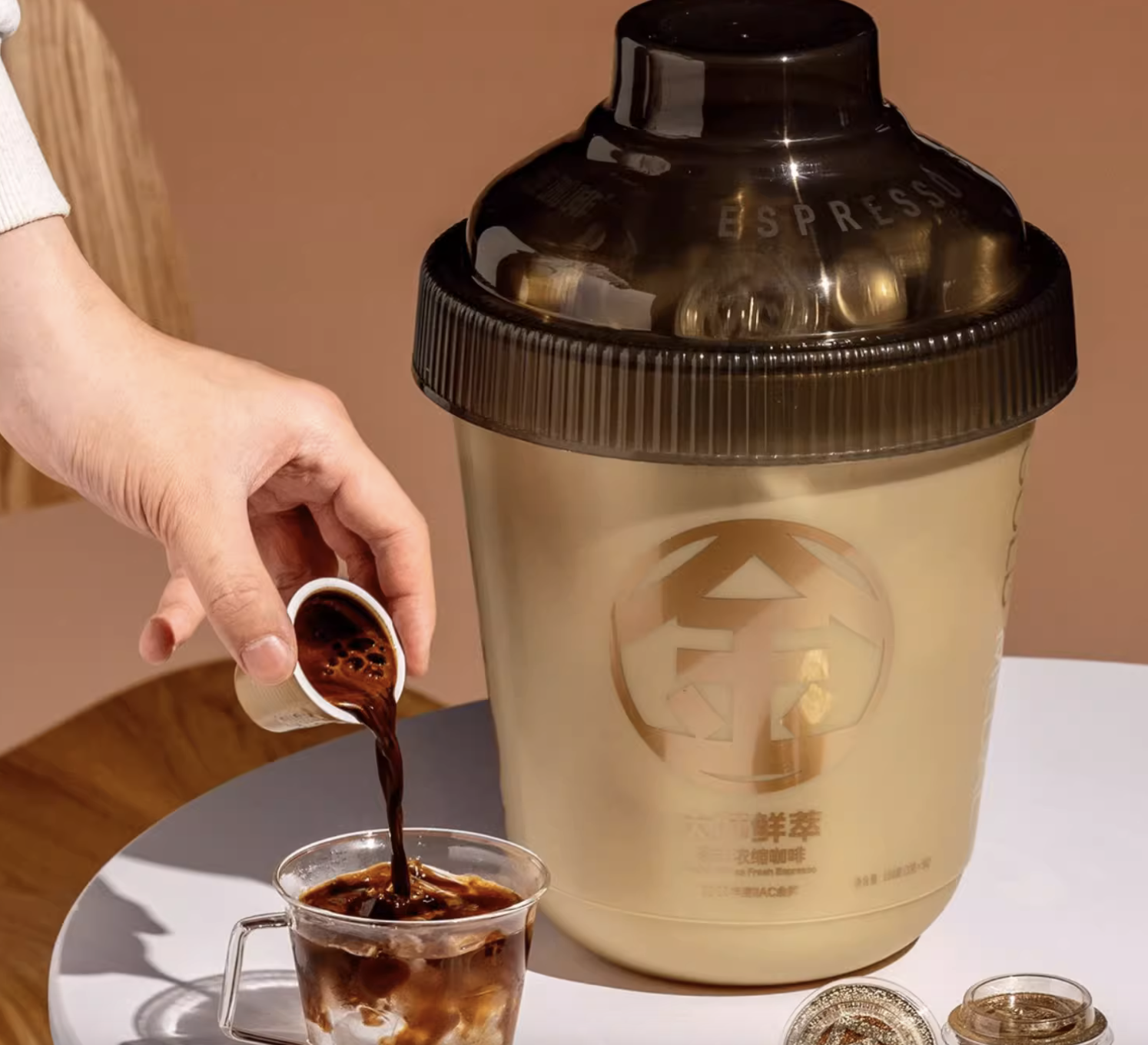 连咖啡连咖啡IIAC GOLD MEDAL金奖大师鲜萃意式浓缩咖啡（金）150克