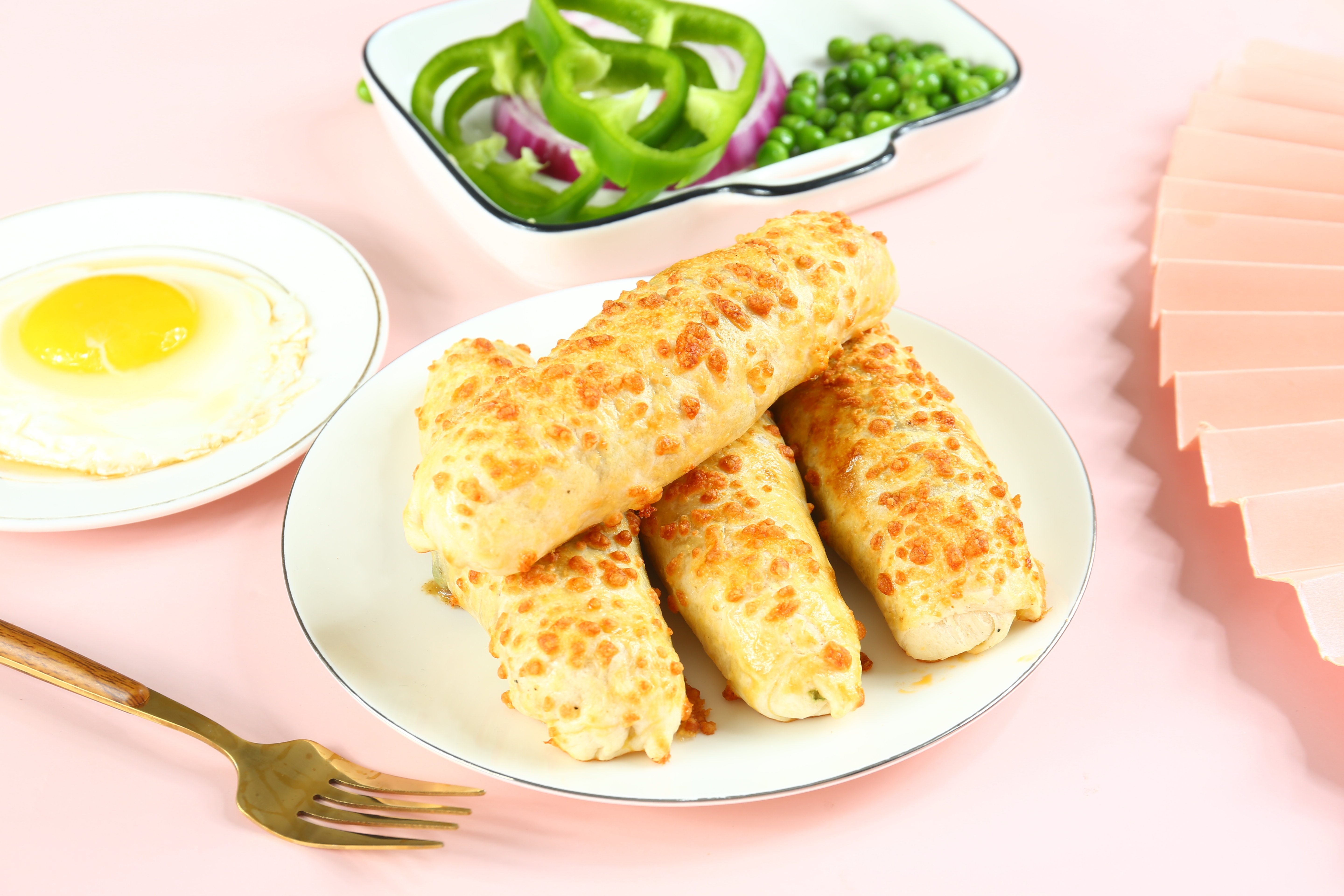 烤芝士鸡肉卷黑金版