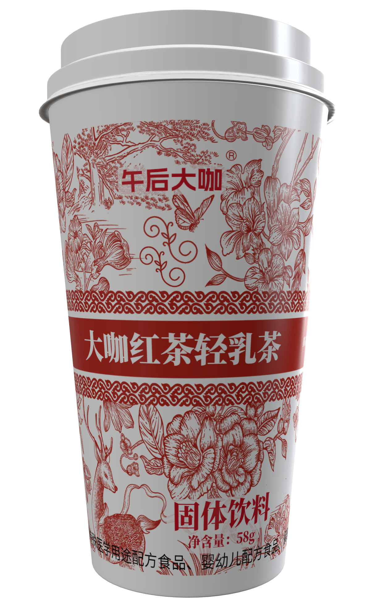 午后大咖大咖红茶轻乳茶62克