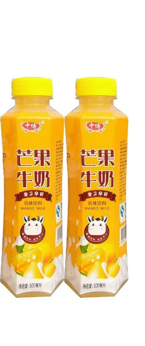 中博芒果牛奶芒果味500毫升