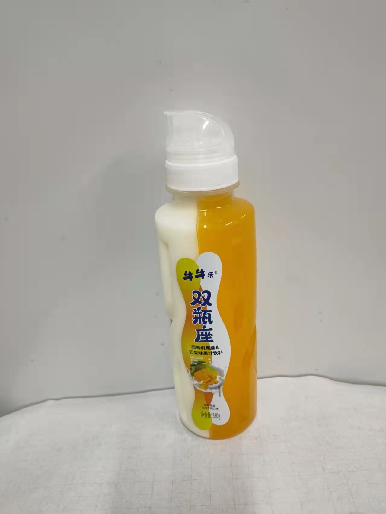 双瓶座原味乳酸菌&芒果味果汁饮料