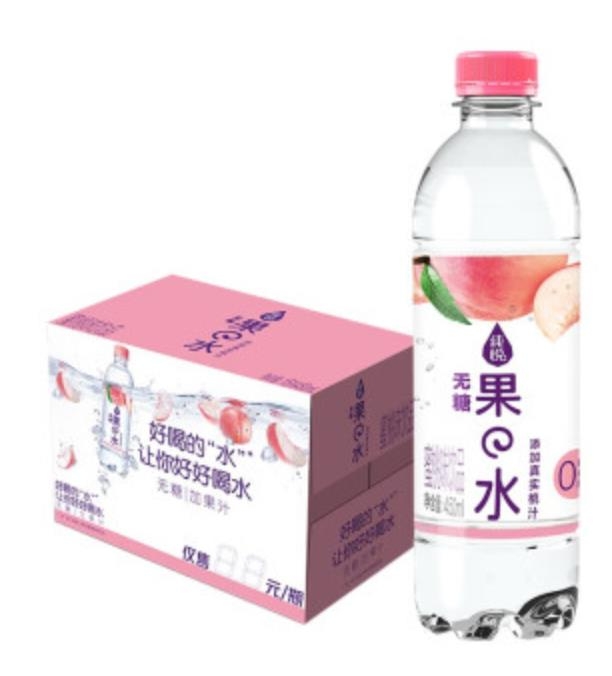 纯悦果水蜜桃味饮品 450ml/*15 全纸包