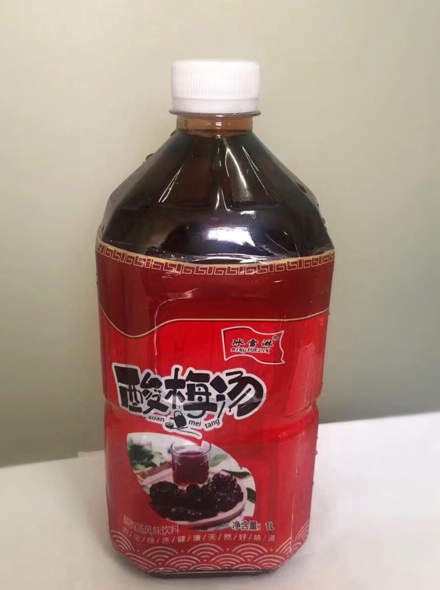 冰雪淋牌酸梅味饮料1000毫升