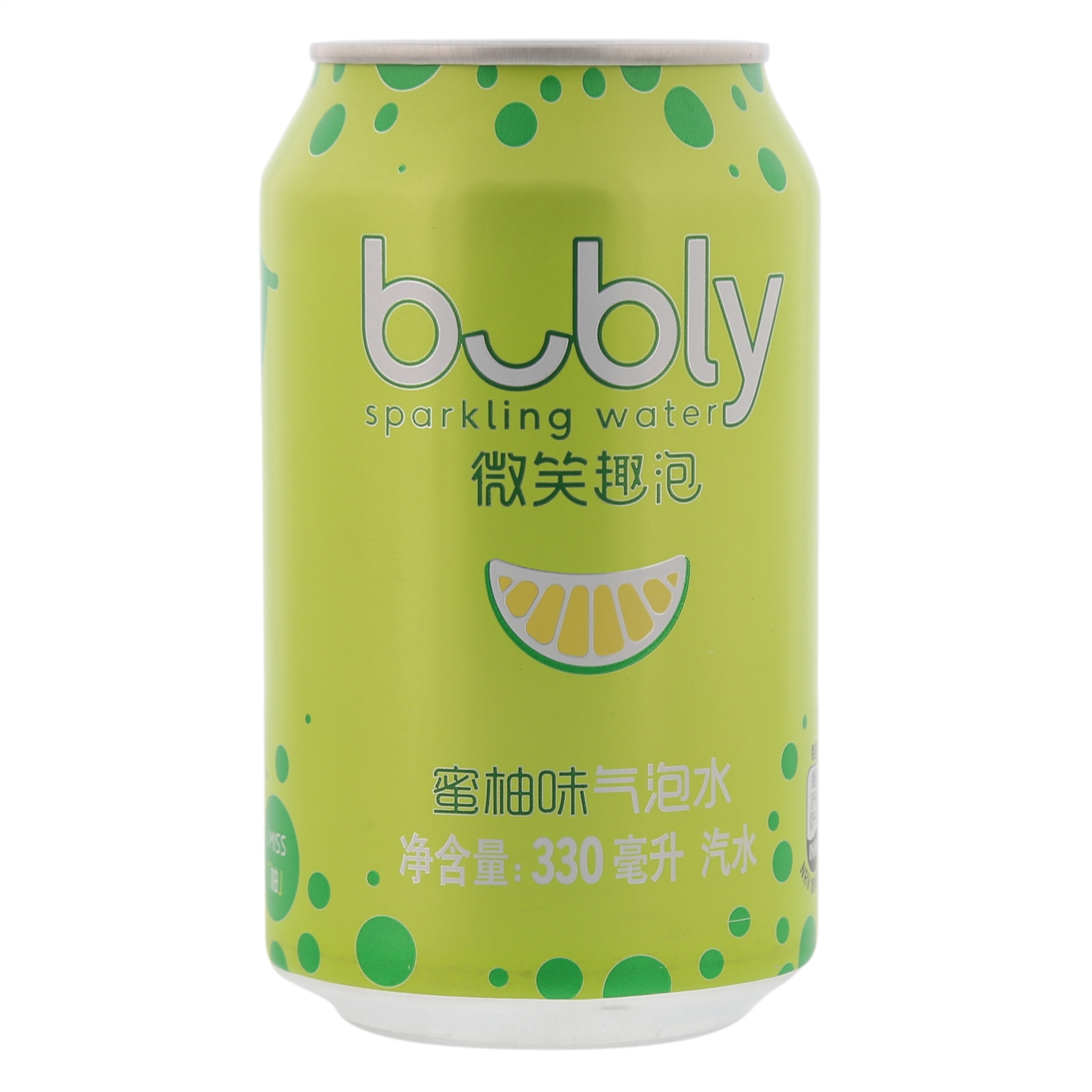 bubly sparking water微笑趣泡蜜柚味气泡水