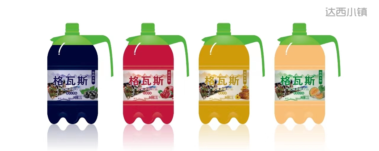 达西小镇格瓦斯饮料（哈密瓜味）1.5L