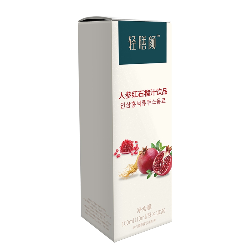 人参红石榴汁饮品