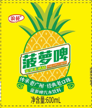 600ml菠萝啤汽水