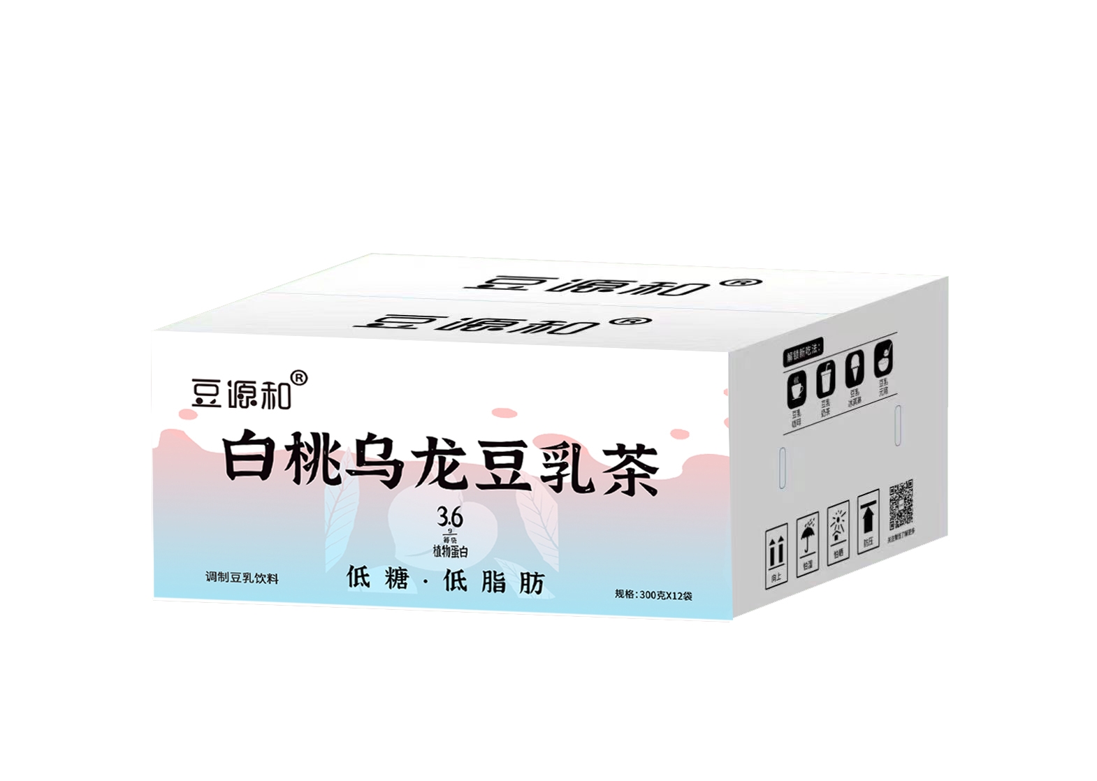 豆源和黑豆浓豆乳160克