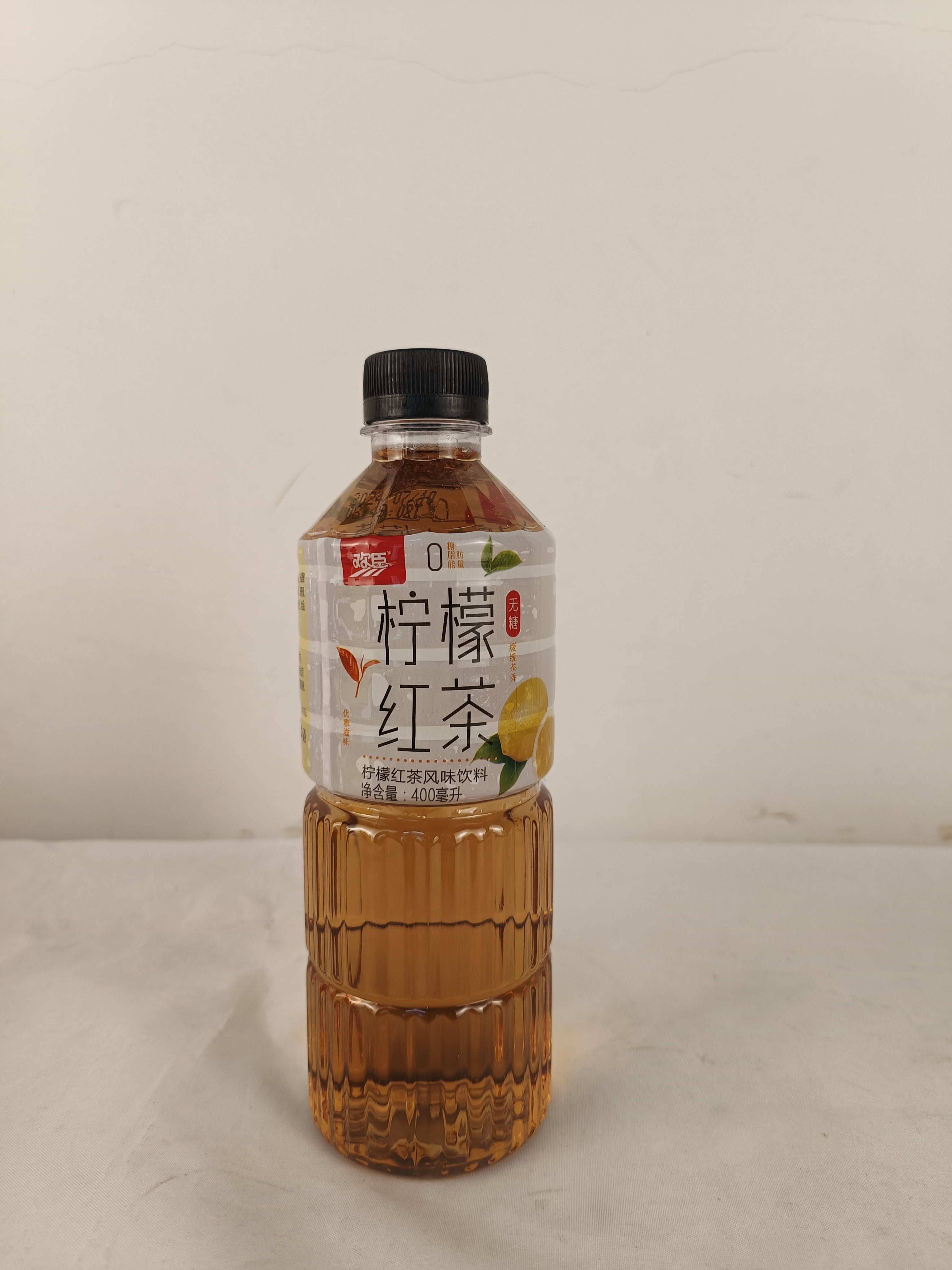 欢臣柠檬红茶风味饮料400毫升