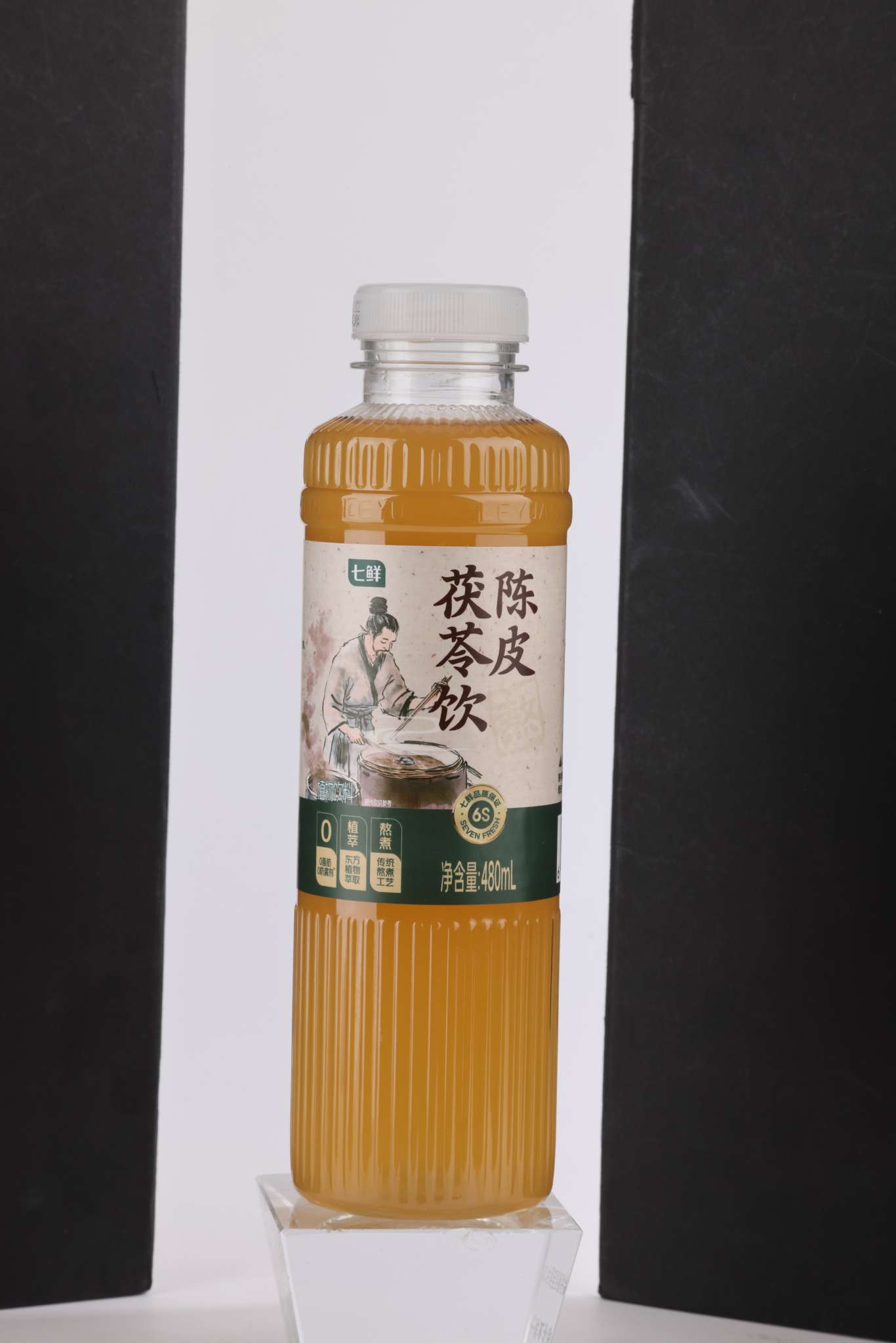 七鲜七鲜陈皮茯苓饮植物饮料480ml480毫升
