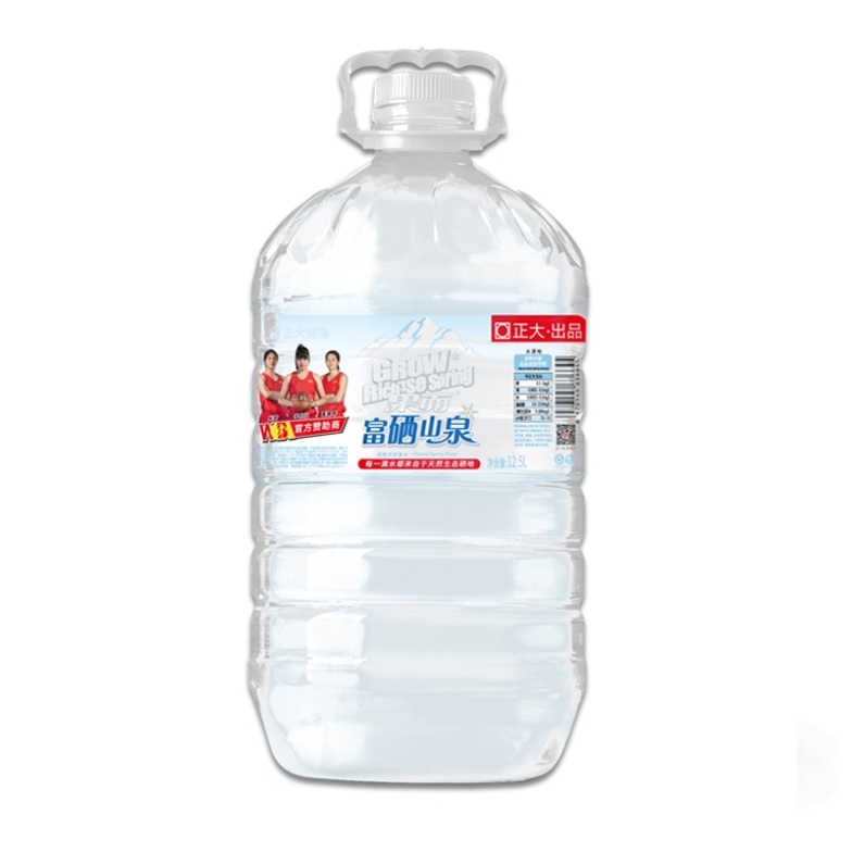12.5L果而富硒山泉饮用天然泉水