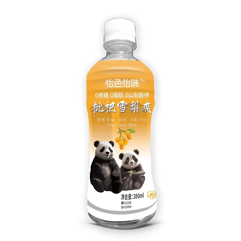 怡达枇杷雪梨爽380毫升