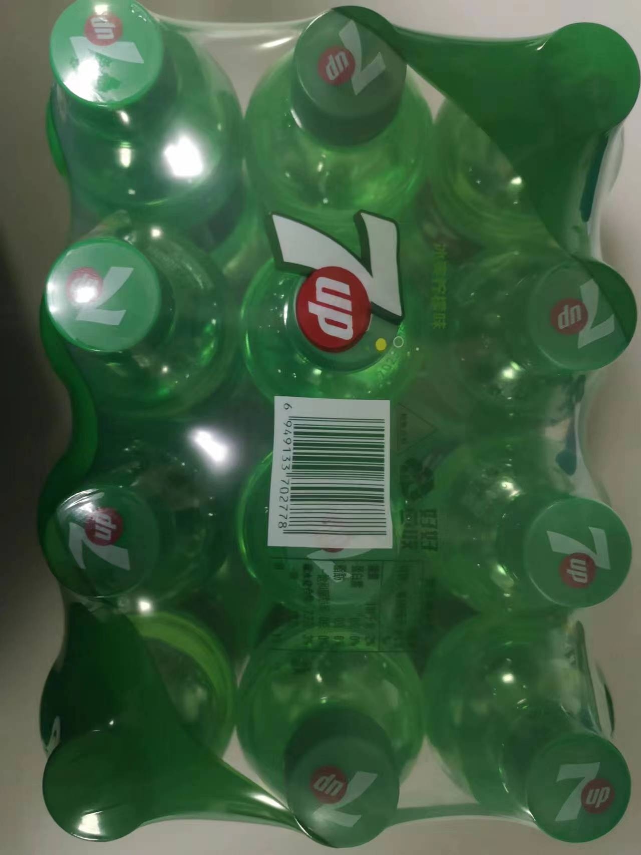 300ml*12七喜冰爽柠檬味汽水