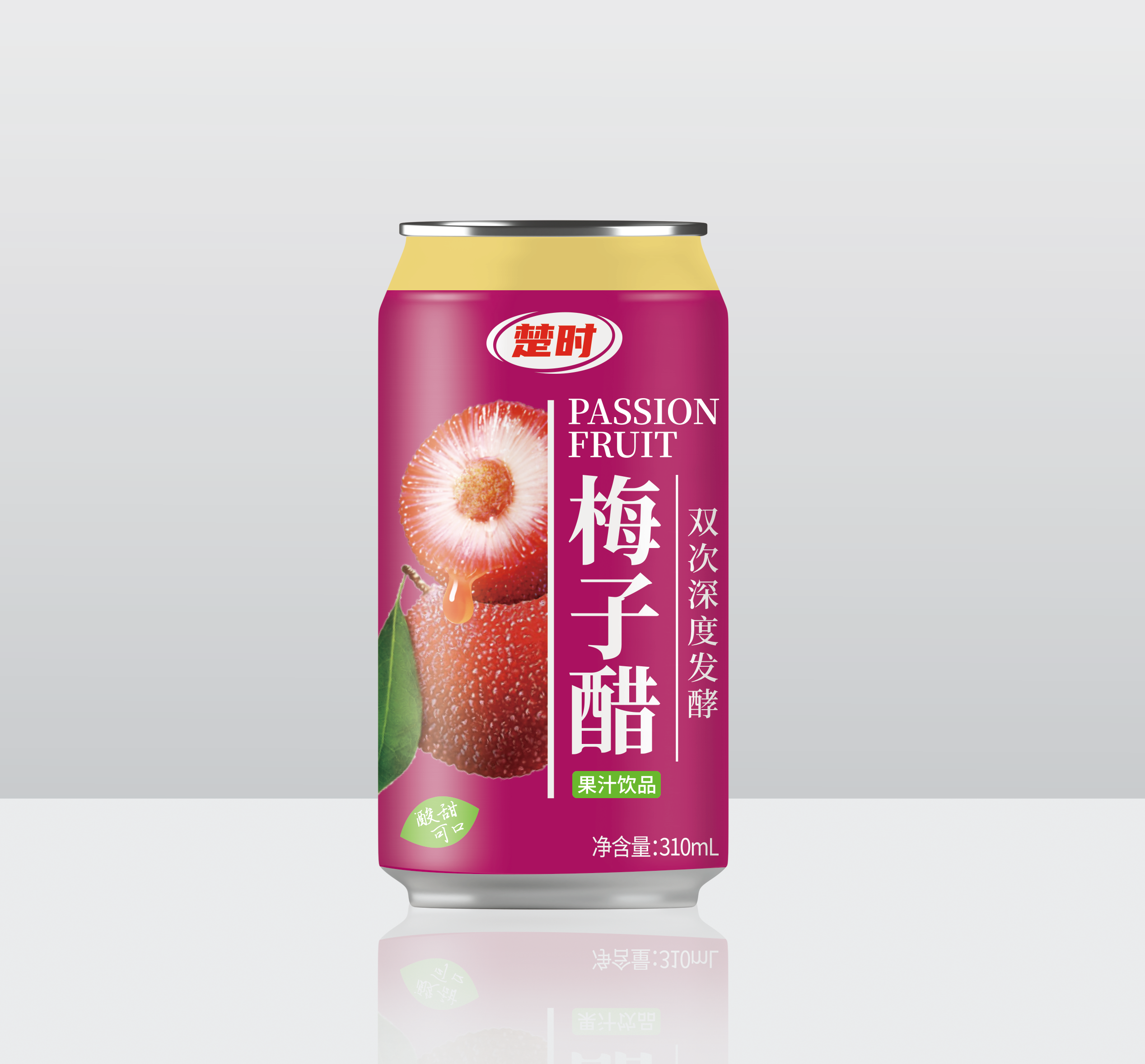 330ml楚时梅子醋饮料