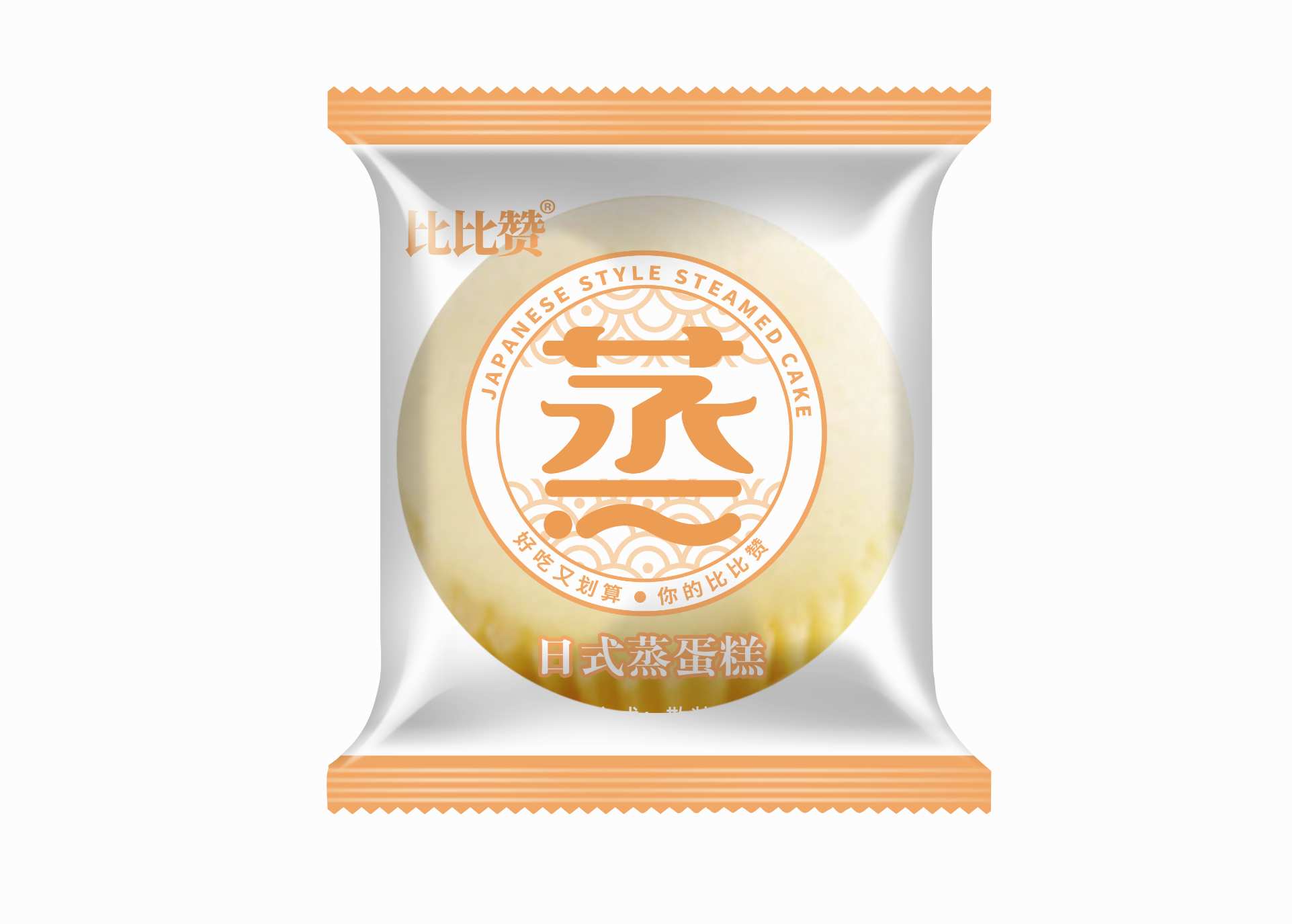比比赞日式蒸蛋糕散装