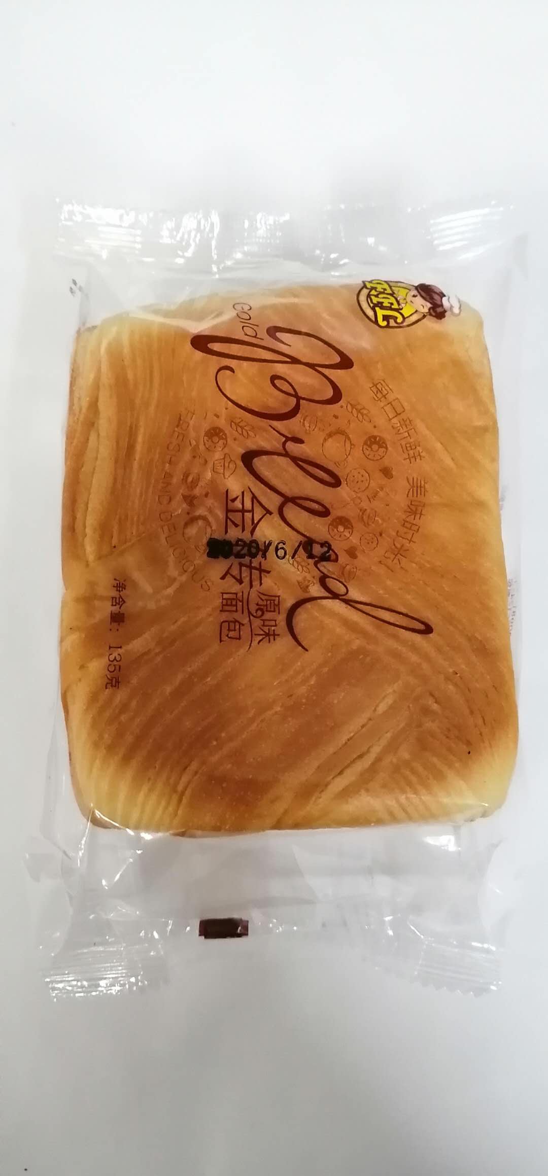 发发啦原味金砖135g(中央配餐)