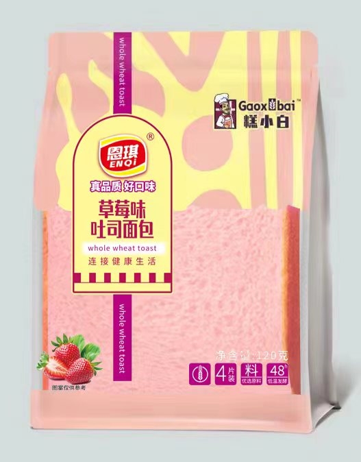 草莓味吐司面包