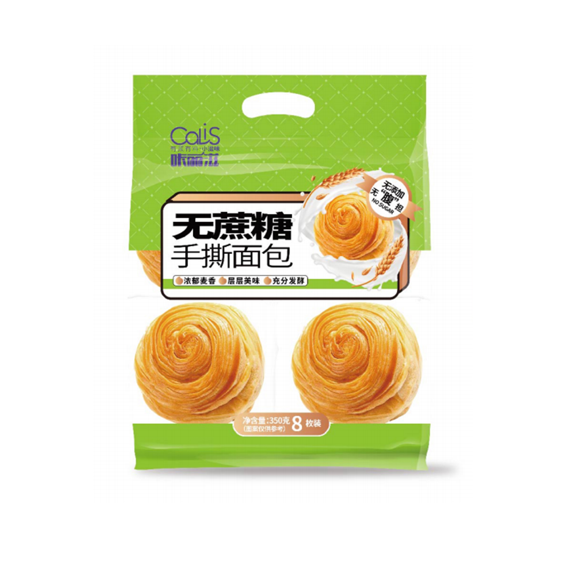 无蔗糖手撕面包