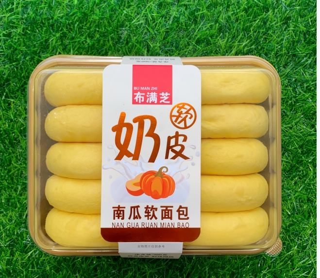 南瓜奶皮软面包