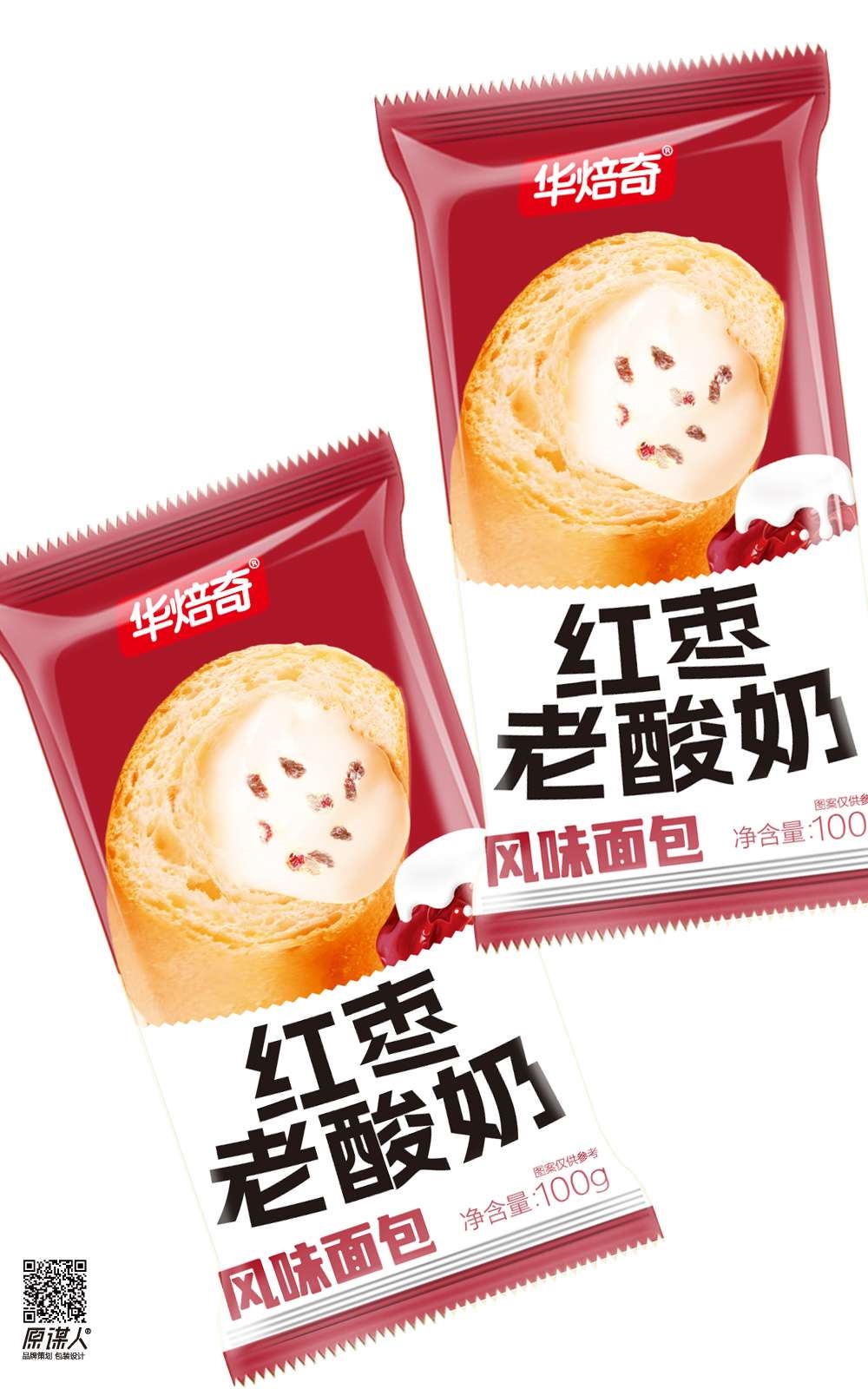 红枣老酸奶风味面包