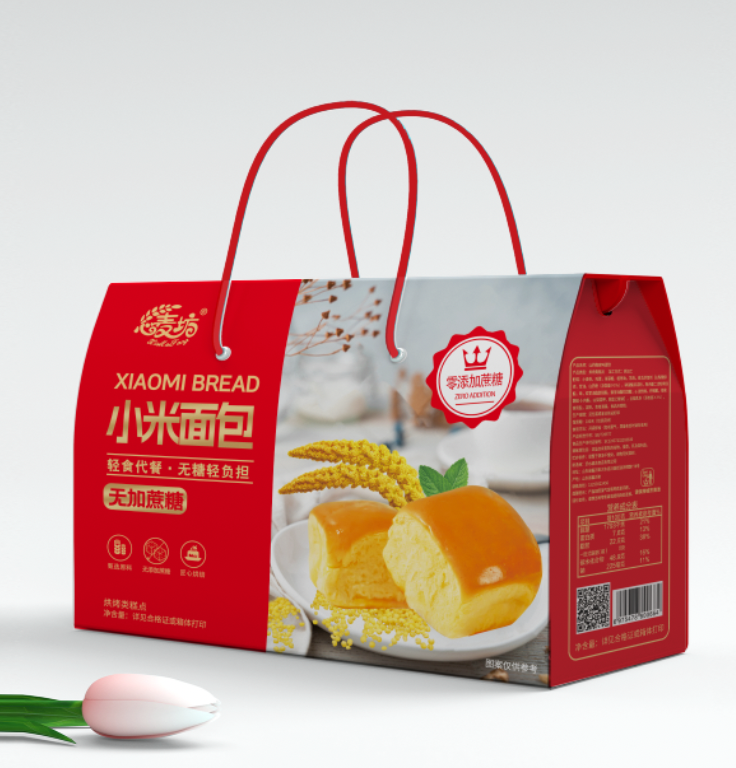 心麦坊小米面包添加小米粉1.02千克