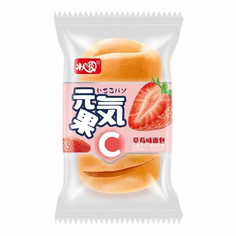 元気果C(草莓味面包）