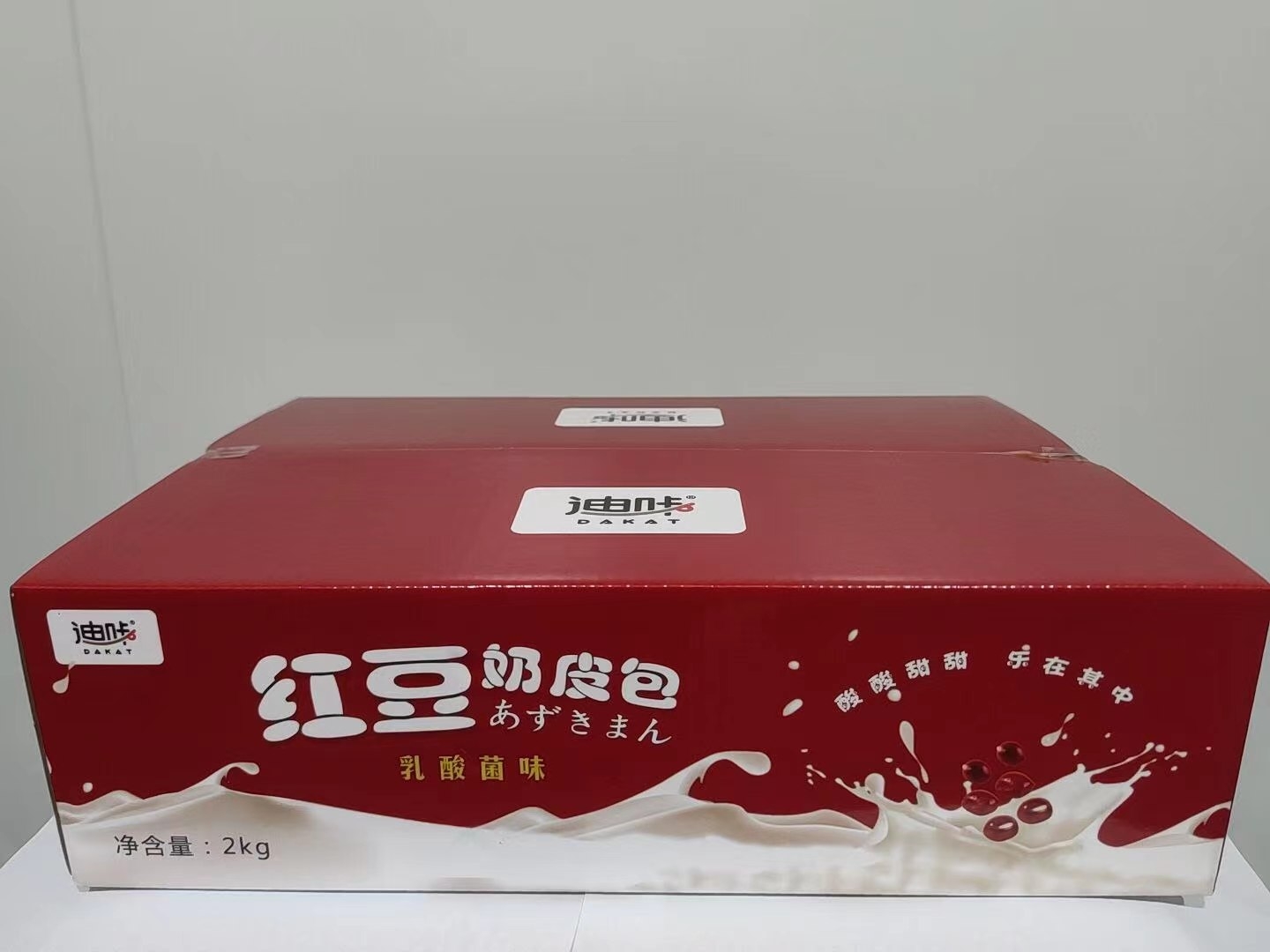 迪咔 奶皮红豆包（酸奶）
